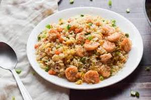 Prawn fried rice