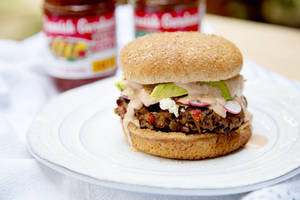 Spanish Veg Burger