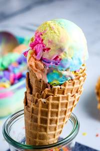 Rainbow Delight (7 Flavors Of Ice Creams)