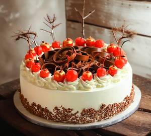 Sumptuous black forest cake