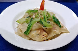 Veg Steamed Wonton