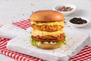 Chicken Double Cheese Twin Burger