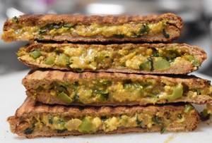 Mushroom tandoor sandwich