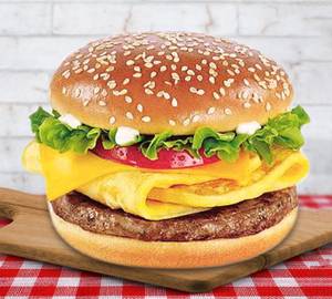 Egg burger