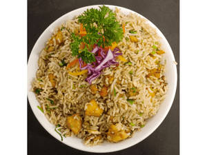 Chicken Fuchand Butter Fried Rice