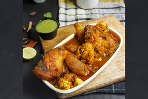 Fish Curry With Potato & Cauliflower