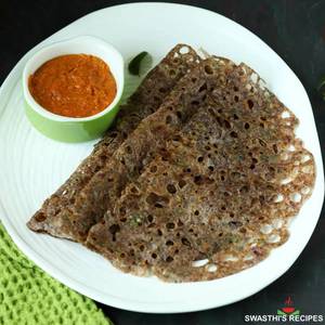 Ragi Dosa Fish Fish Pulikulambu