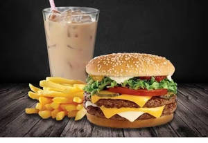Italian Spicy Sandwich French Fries And Milkshake Combo