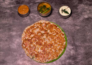 Tomato Onion Chilli Uttapam