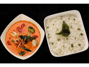 Prawns Red Thai Curry