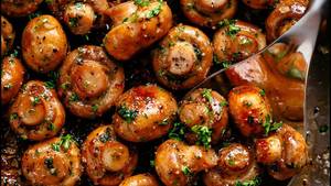Garlic Mushroom Dry