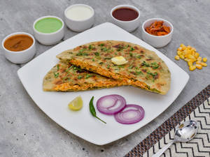 Mixed paratha