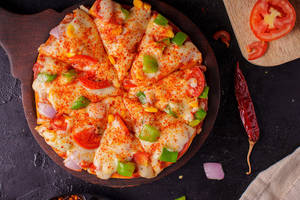 6.5" Hot & Spicy Mexican Cheese Pizza