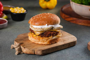 Non-veg Big Bang (double Patty Burger)