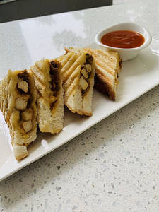 Paneer Onion Capsicum Grilled
