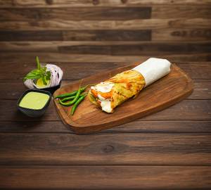 Soya Hariyali Tikka Roll