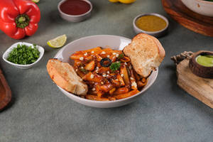Non-veg Arabiatta Pasta