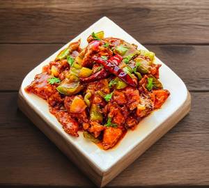 Tangra Style Dry  Chilli Fish Bhetki