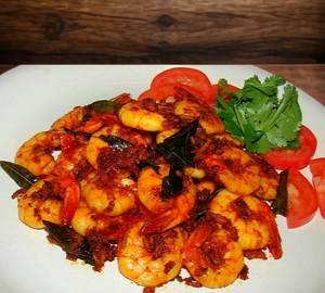 Chilli Prawns Dry