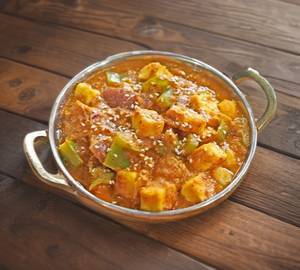 Paneer bhurji combo with plain paratha