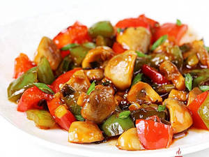 Mushroom Chilli
