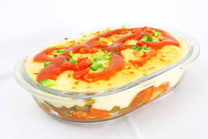 Baked Vegetable And Macaroni