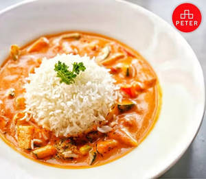 Veg Red Thai Curry Rice                    