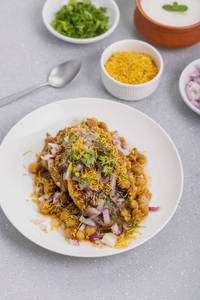 Aloo tikki chaat