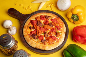 7" Regular Chicken Feast Pizza (Spicy)