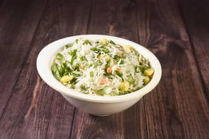 Spinach Corn Fried Rice