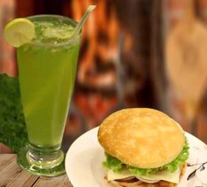 Xxx Meal Combo( 1 Xxx Burger+ 1 Greenapple Mojito)