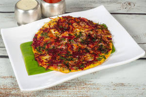 Cheese Onion Tomato Uttapam