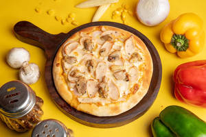 7" Regular Barbeque Chicken Pizza