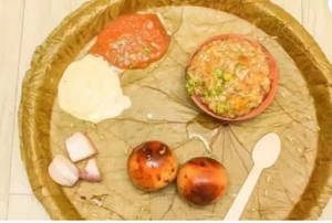 Bati Chokha Thali