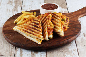 Paneer tikka sandwich