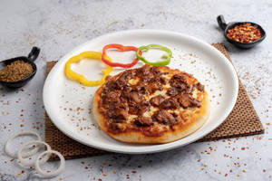 7" Regular Plain BBQ Chicken Pizza + Choice of Raw Beverage                  