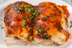 Cheese Masala Pav (2 Pc)