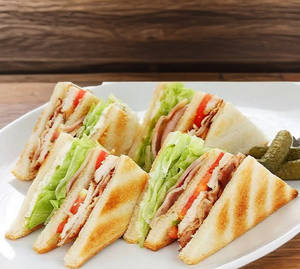 Cheese And Vegetable Sandwich