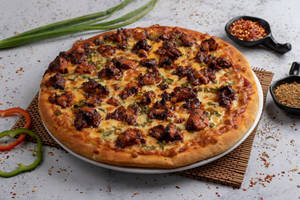 10" Medium Spicy Keema Pizza (Spicy)
