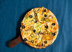 Exotica Alfredo Pizza 10 Inch