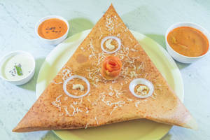Mexican Roast Dosa with Cheese