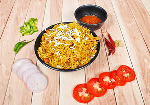 Puliyodharai Rice (Tamarind Rice)