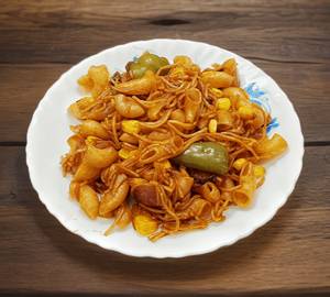 Egg Mixed Macaroni