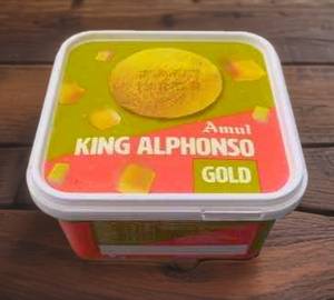 Amul King Alphanso Mango Gold Tub (Family Pack, 1 Ltr)