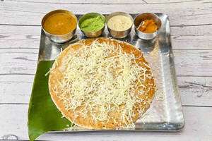 Double Cheese Plain Uttapam