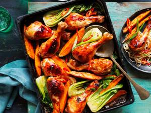 Chicken teriyaki drumstick 