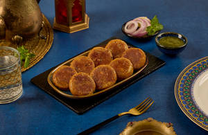 Mutton Shikampuri Kebab  (8 pcs)