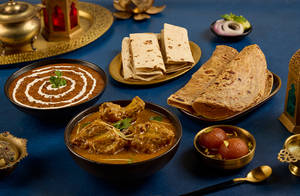 Mutton Korma and Dal Makhani Meal (Serves 2)