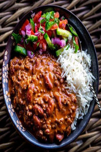 Dal Handi Amritsari With Choice Of Rice