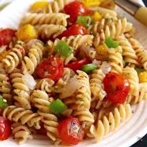 Fusilli white pasta